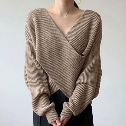 TAZIA™ | V-AUSSCHNITT PULLOVER