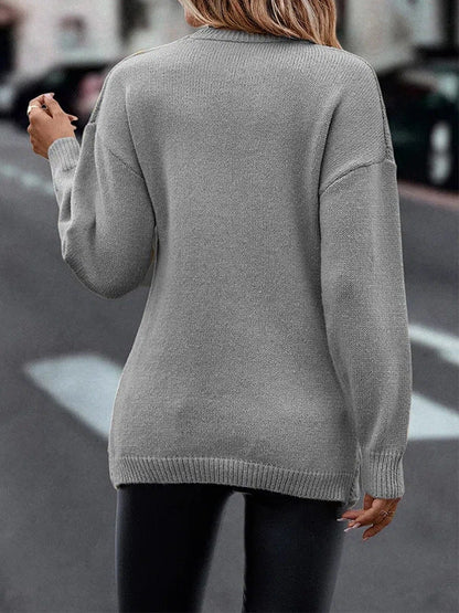 NELLIE™ | V-AUSSCHNITT PULLOVER