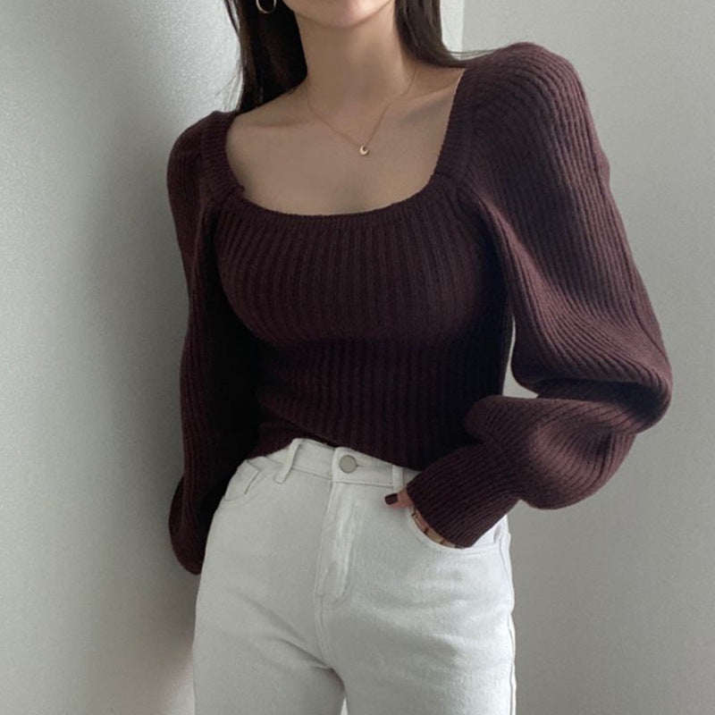 NIRA™ | PULLOVER MIT PUFFÄRMELN