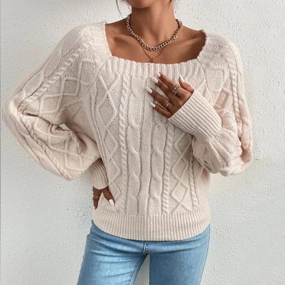 IVETTE™ | PULLOVER MIT QUADRATISCHEM AUSSCHNITT