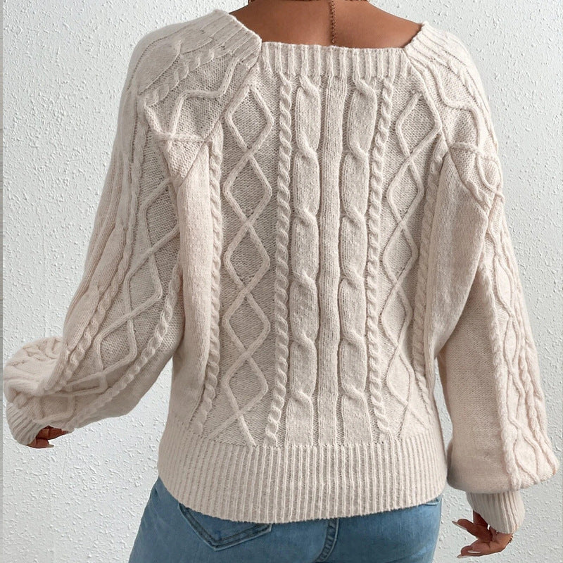 IVETTE™ | PULLOVER MIT QUADRATISCHEM AUSSCHNITT